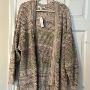 Peace Love World The Rainbow Cardigan